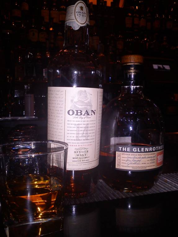 O início do nosso 'tour' pelos Scotchs do Metropolitan Grill, um dos melhores restaurantes de Seattle e de todos os Estados Unidos